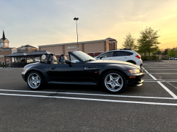 1998 BMW M Roadster in Cosmos Black Metallic over Dark Gray & Black Nappa