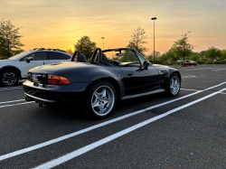 1998 BMW M Roadster in Cosmos Black Metallic over Dark Gray & Black Nappa