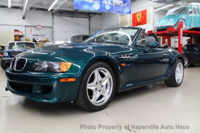 1998 BMW M Roadster in Boston Green Metallic over Dark Gray & Black Nappa
