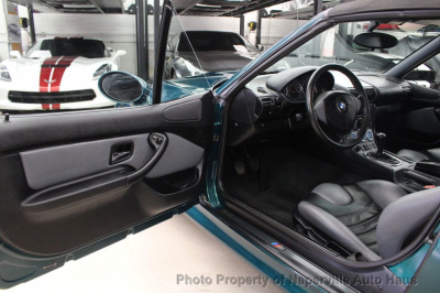 1998 BMW M Roadster in Boston Green Metallic over Dark Gray & Black Nappa