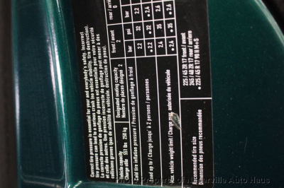1998 BMW M Roadster in Boston Green Metallic over Dark Gray & Black Nappa