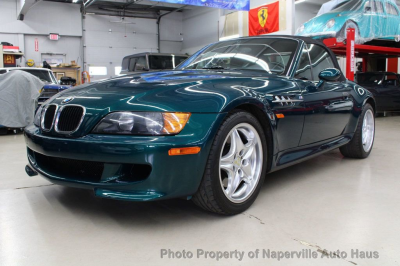1998 BMW M Roadster in Boston Green Metallic over Dark Gray & Black Nappa