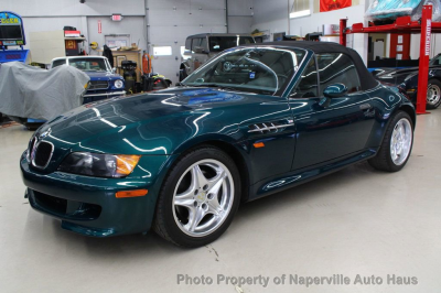 1998 BMW M Roadster in Boston Green Metallic over Dark Gray & Black Nappa