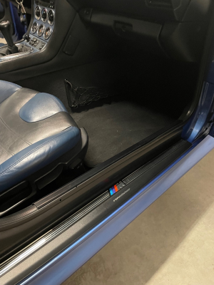 1998 BMW M Roadster in Estoril Blue Metallic over Estoril Blue & Black Nappa