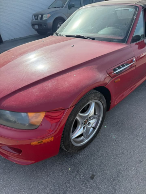 1998 BMW M Roadster in Imola Red 2 over Imola Red & Black Nappa