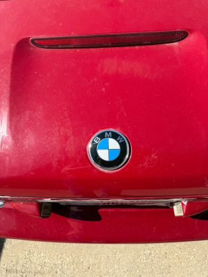 1998 BMW M Roadster in Imola Red 2 over Imola Red & Black Nappa