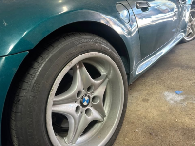 1998 BMW M Roadster in Boston Green Metallic over Dark Gray & Black Nappa