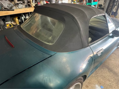 1998 BMW M Roadster in Boston Green Metallic over Dark Gray & Black Nappa