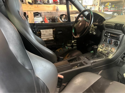 1998 BMW M Roadster in Boston Green Metallic over Dark Gray & Black Nappa