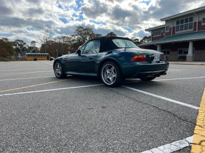 1998 BMW M Roadster in Boston Green Metallic over Black Nappa