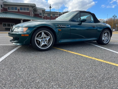 1998 BMW M Roadster in Boston Green Metallic over Black Nappa