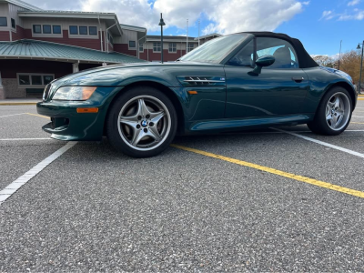 1998 BMW M Roadster in Boston Green Metallic over Black Nappa