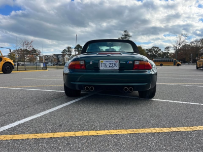 1998 BMW M Roadster in Boston Green Metallic over Black Nappa