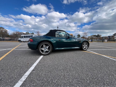 1998 BMW M Roadster in Boston Green Metallic over Black Nappa