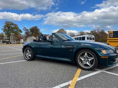 1998 BMW M Roadster in Boston Green Metallic over Black Nappa