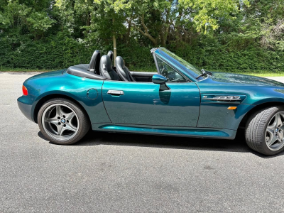 1998 BMW M Roadster in Boston Green Metallic over Black Nappa