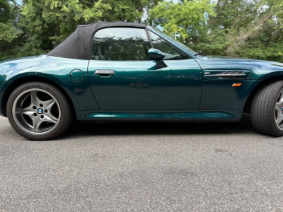 1998 BMW M Roadster in Boston Green Metallic over Black Nappa