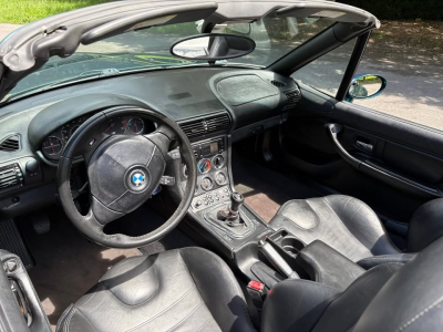 1998 BMW M Roadster in Boston Green Metallic over Black Nappa