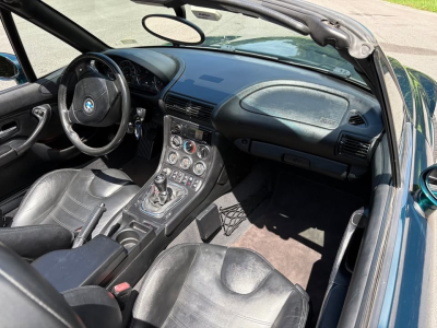 1998 BMW M Roadster in Boston Green Metallic over Black Nappa