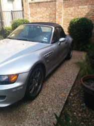 1998 BMW M Roadster in Arctic Silver Metallic over Black Nappa