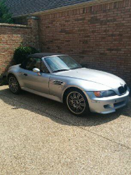 1998 BMW M Roadster in Arctic Silver Metallic over Black Nappa