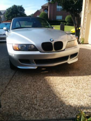 1998 BMW M Roadster in Arctic Silver Metallic over Black Nappa