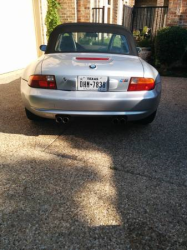 1998 BMW M Roadster in Arctic Silver Metallic over Black Nappa