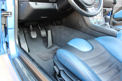 1998 BMW M Roadster in Estoril Blue Metallic over Estoril Blue & Black Nappa