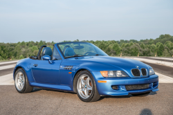 1998 BMW M Roadster in Estoril Blue Metallic over Estoril Blue & Black Nappa