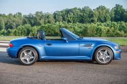 1998 BMW M Roadster in Estoril Blue Metallic over Estoril Blue & Black Nappa