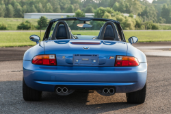 1998 BMW M Roadster in Estoril Blue Metallic over Estoril Blue & Black Nappa