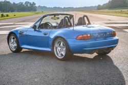 1998 BMW M Roadster in Estoril Blue Metallic over Estoril Blue & Black Nappa