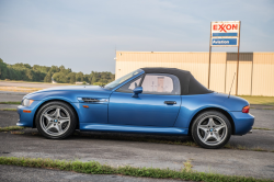 1998 BMW M Roadster in Estoril Blue Metallic over Estoril Blue & Black Nappa