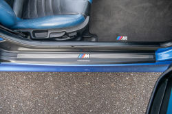1998 BMW M Roadster in Estoril Blue Metallic over Estoril Blue & Black Nappa