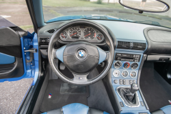 1998 BMW M Roadster in Estoril Blue Metallic over Estoril Blue & Black Nappa