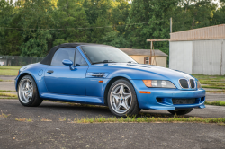 1998 BMW M Roadster in Estoril Blue Metallic over Estoril Blue & Black Nappa