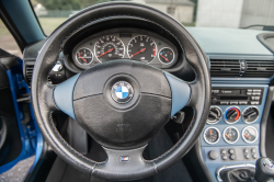 1998 BMW M Roadster in Estoril Blue Metallic over Estoril Blue & Black Nappa