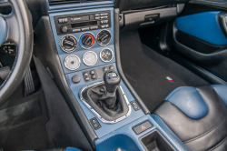 1998 BMW M Roadster in Estoril Blue Metallic over Estoril Blue & Black Nappa