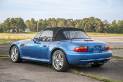 1998 BMW M Roadster in Estoril Blue Metallic over Estoril Blue & Black Nappa