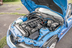 1998 BMW M Roadster in Estoril Blue Metallic over Estoril Blue & Black Nappa