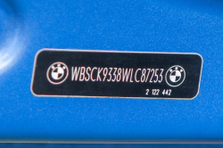 1998 BMW M Roadster in Estoril Blue Metallic over Estoril Blue & Black Nappa