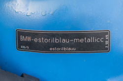 1998 BMW M Roadster in Estoril Blue Metallic over Estoril Blue & Black Nappa
