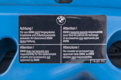 1998 BMW M Roadster in Estoril Blue Metallic over Estoril Blue & Black Nappa
