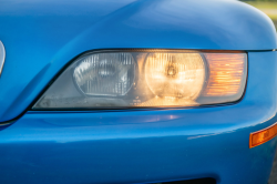 1998 BMW M Roadster in Estoril Blue Metallic over Estoril Blue & Black Nappa