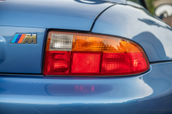 1998 BMW M Roadster in Estoril Blue Metallic over Estoril Blue & Black Nappa