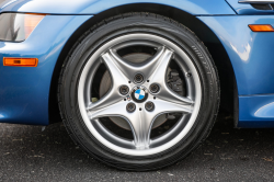 1998 BMW M Roadster in Estoril Blue Metallic over Estoril Blue & Black Nappa