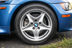1998 BMW M Roadster in Estoril Blue Metallic over Estoril Blue & Black Nappa
