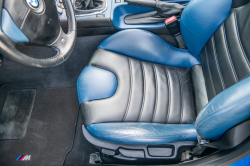1998 BMW M Roadster in Estoril Blue Metallic over Estoril Blue & Black Nappa