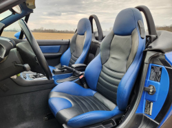 1998 BMW M Roadster in Estoril Blue Metallic over Estoril Blue & Black Nappa