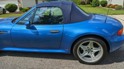 1998 BMW M Roadster in Estoril Blue Metallic over Estoril Blue & Black Nappa